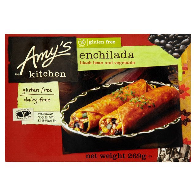 Amy's Gluten Free Black Bean Enchilada 269 g 