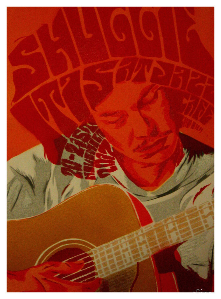 Shaggy Otis by Bizzy Stencil Art