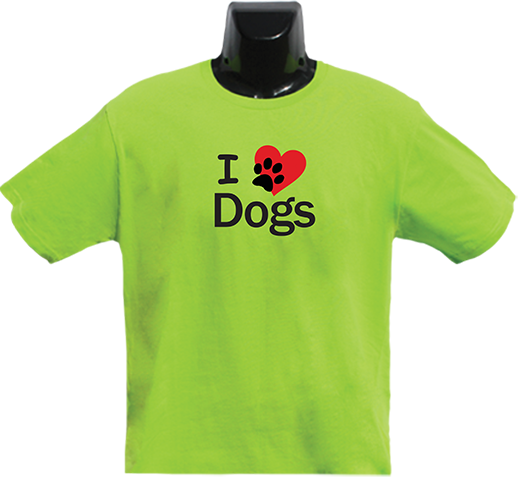 I Love Dogs 2 T Shirt