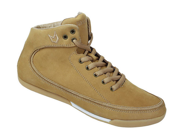 Men Rio Grande High-Top Camel Trainers Nubuck 3 quarters view