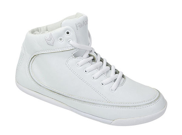 Men Rio Grande High-Top White Trainers Leather 3 quarters view