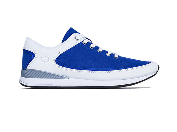 Men São Paulo Dazzling Blue and White Trainers side view