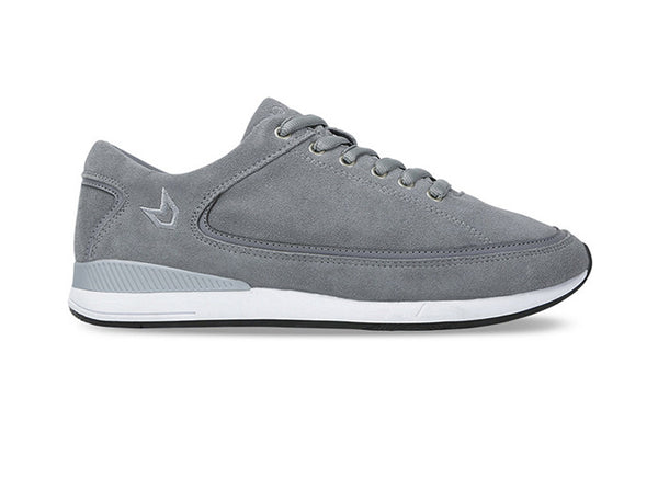 Men São Paulo Grey Trainers Suede side view