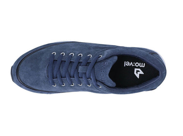 Men São Paulo Navy Trainers Suede top view