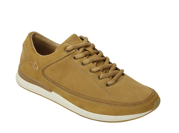 Men São Paulo Camel Trainers Nubuck 3 quarters view