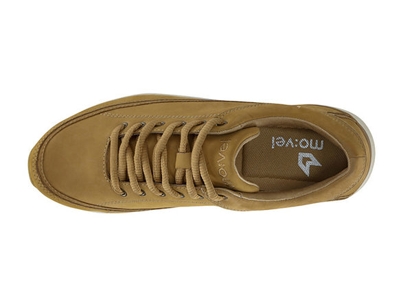 Men São Paulo Camel Trainers Nubuck top view