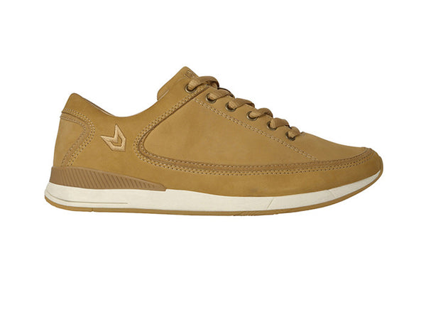 Men São Paulo Camel Trainers Nubuck side view