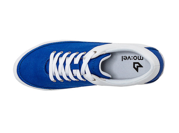 Men Bahia Low-Cut Blue Trainers top view