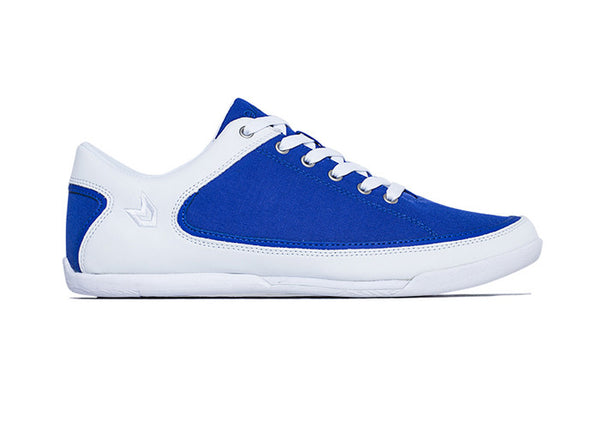 Men Bahia Low-Cut Blue Trainers side view