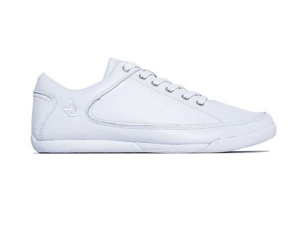 Men Bahia Low-Cut White Trainers Leather side view