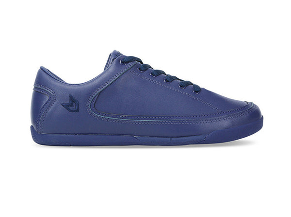 Men Bahia Low-Cut Navy Trainers Leather side view