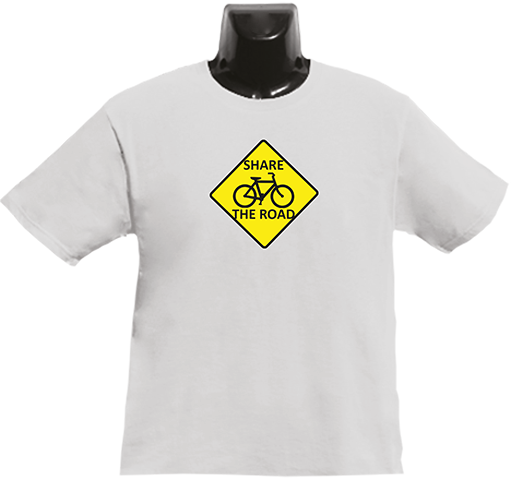 Share the Road 4 T Shirt