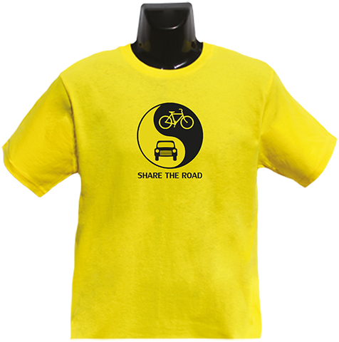 Share the Road 5 T Shirt