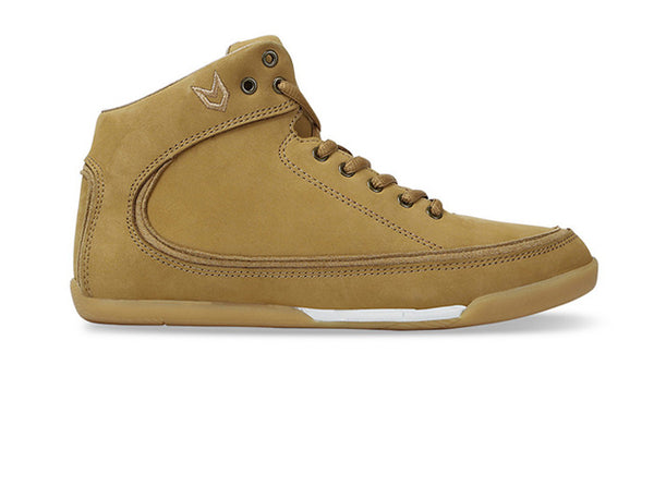 Women Rio Grande High-Top Camel Trainers Nubuck side view