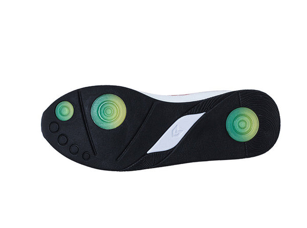 Women São Paulo Red and White Trainers sole view