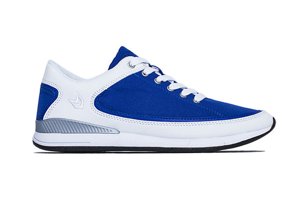 Women São Paulo Dazzling Blue and White Trainers side view