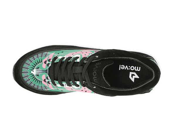 Women São Paulo Black Trainers Samba top view