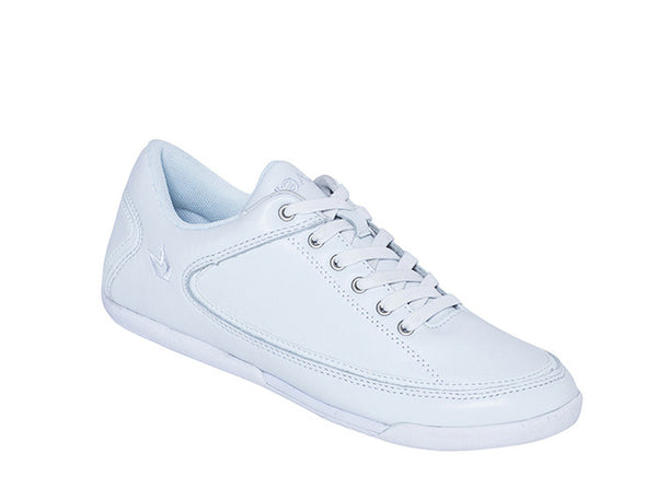 Women Bahia Low-Cut White Trainers Leather 3 quarters view