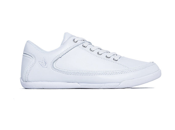 Women Bahia Low-Cut White Trainers Leather side view