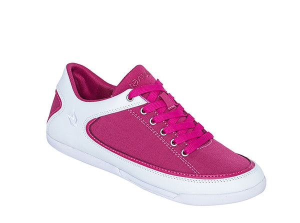 Women Bahia Low-Cut Fuchsia Trainers 3 quarters view