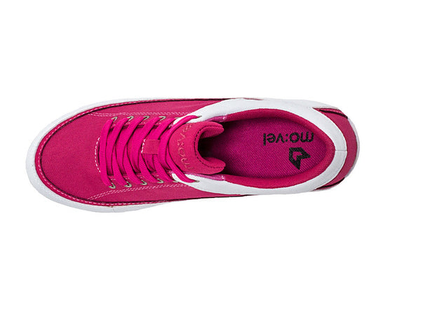 Women Bahia Low-Cut Fuchsia Trainers top view