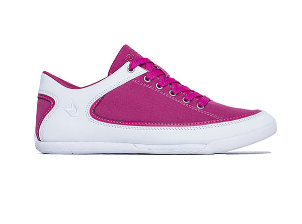 Women Bahia Low-Cut Fuchsia Trainers side view