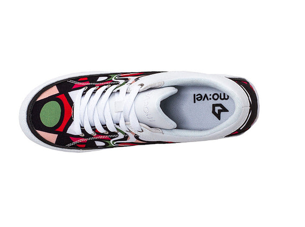 Women Bahia Low-Cut White Trainers Bossa Nova 1 top view