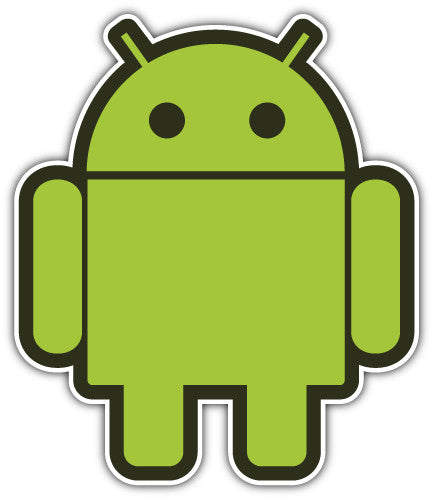 Android (V1)  - Printed Sticker Decal