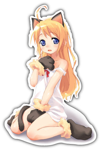 Anime Girl (V1)  - Printed Sticker Decal