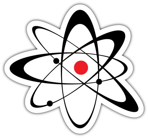 Atom (V1)  - Printed Sticker Decal