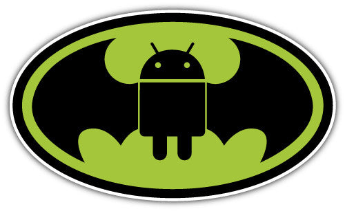 Batman Android (V1)  - Printed Sticker Decal