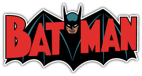 Batman Logo (V1)  - Printed Sticker Decal