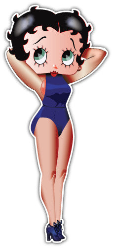 Betty Boop (V12)  - Printed Sticker Decal