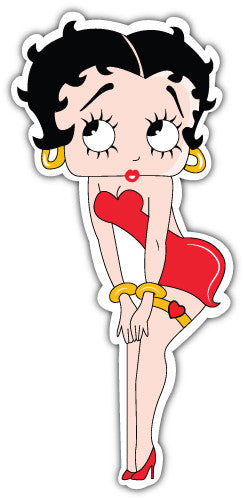 Betty Boop (V2)  - Printed Sticker Decal