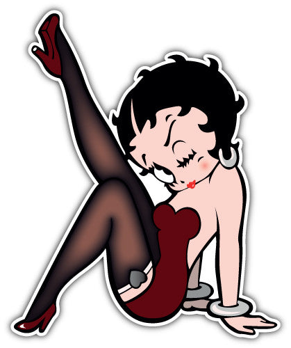 Betty Boop (V3)  - Printed Sticker Decal