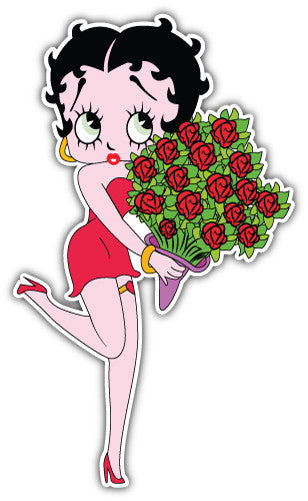 Betty Boop (V5)  - Printed Sticker Decal