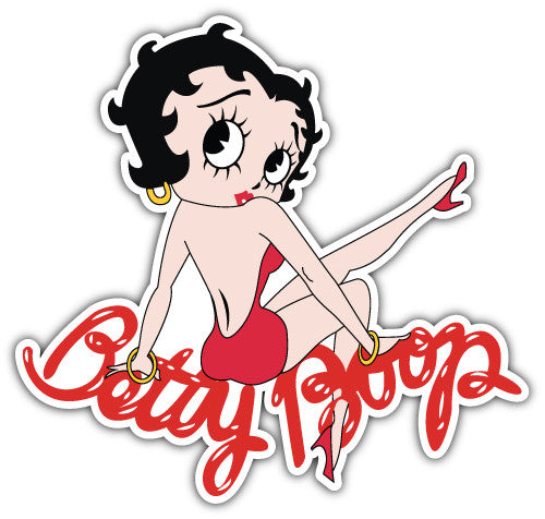 Betty Boop (V6)  - Printed Sticker Decal