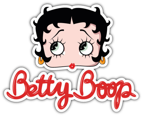 Betty Boop (V8)  - Printed Sticker Decal