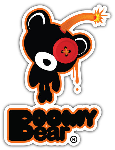 Boomy Bear (V1)  - Printed Sticker Decal