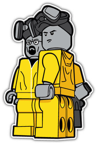 Breaking Bad Lego (V1)  - Printed Sticker Decal