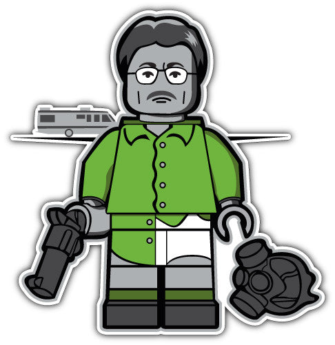 Breaking Bad Lego (V2)  - Printed Sticker Decal