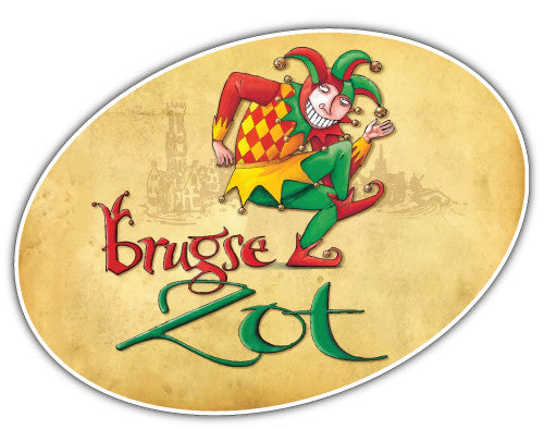 Brugse Zot Logo (V1)  - Printed Sticker Decal