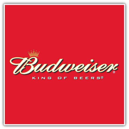 Budweiser (V2)  - Printed Sticker Decal