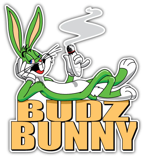 Budz Bunny (V1)  - Printed Sticker Decal