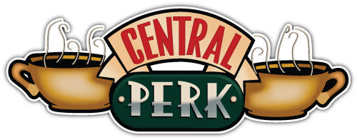 Central Perk (V1)  - Printed Sticker Decal