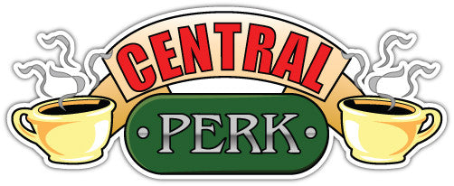 Central Perk (V2)  - Printed Sticker Decal