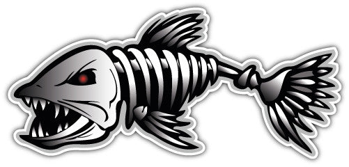 Devil Fish (V1)  - Printed Sticker Decal