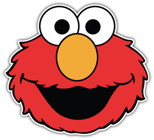 Elmo (V1)  - Printed Sticker Decal