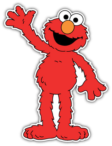 Elmo (V2)  - Printed Sticker Decal