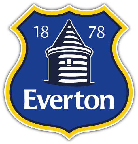 Everton Logo (V1)  - Printed Sticker Decal